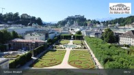 Archiv Foto Webcam Salzburg: Schloss Mirabell 08:00