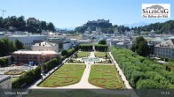 Archiv Foto Webcam Salzburg: Schloss Mirabell 10:00