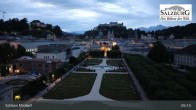 Archiv Foto Webcam Salzburg: Schloss Mirabell 04:00