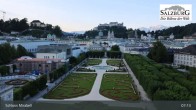 Archiv Foto Webcam Salzburg: Schloss Mirabell 06:00
