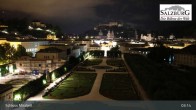 Archived image Webcam Salzburg: Mirabell Palace 02:00