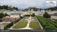 Archiv Foto Webcam Salzburg: Schloss Mirabell 18:00