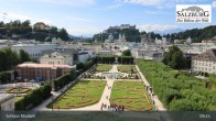 Archiv Foto Webcam Salzburg: Schloss Mirabell 08:00