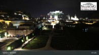 Archiv Foto Webcam Salzburg: Schloss Mirabell 00:00