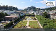 Archiv Foto Webcam Salzburg: Schloss Mirabell 08:00