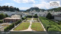 Archiv Foto Webcam Salzburg: Schloss Mirabell 10:00
