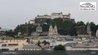 Archived image Webcam Salzburg: Mirabell Palace 18:00