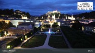 Archiv Foto Webcam Salzburg: Schloss Mirabell 20:00