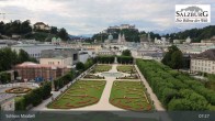 Archiv Foto Webcam Salzburg: Schloss Mirabell 07:00