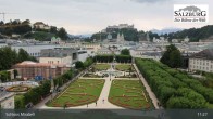 Archiv Foto Webcam Salzburg: Schloss Mirabell 10:00