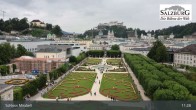 Archiv Foto Webcam Salzburg: Schloss Mirabell 10:00