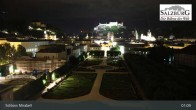 Archiv Foto Webcam Salzburg: Schloss Mirabell 01:00