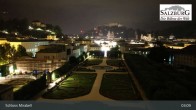 Archiv Foto Webcam Salzburg: Schloss Mirabell 03:00