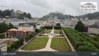 Archiv Foto Webcam Salzburg: Schloss Mirabell 09:00