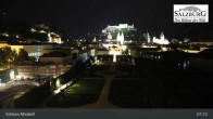 Archiv Foto Webcam Salzburg: Schloss Mirabell 00:00