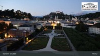 Archiv Foto Webcam Salzburg: Schloss Mirabell 04:00