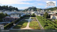 Archiv Foto Webcam Salzburg: Schloss Mirabell 07:00