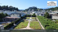 Archiv Foto Webcam Salzburg: Schloss Mirabell 08:00