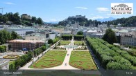 Archiv Foto Webcam Salzburg: Schloss Mirabell 12:00