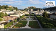 Archiv Foto Webcam Salzburg: Schloss Mirabell 18:00