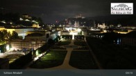 Archiv Foto Webcam Salzburg: Schloss Mirabell 21:00