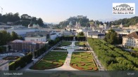 Archiv Foto Webcam Salzburg: Schloss Mirabell 07:00