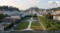 Archiv Foto Webcam Salzburg: Schloss Mirabell 06:00