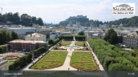 Archiv Foto Webcam Salzburg: Schloss Mirabell 10:00