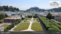 Archiv Foto Webcam Salzburg: Schloss Mirabell 12:00