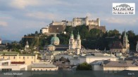 Archiv Foto Webcam Salzburg: Schloss Mirabell 18:00
