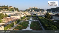 Archiv Foto Webcam Salzburg: Schloss Mirabell 18:00