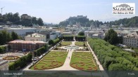 Archiv Foto Webcam Salzburg: Schloss Mirabell 10:00