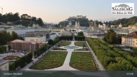 Archived image Webcam Salzburg: Mirabell Palace 06:00