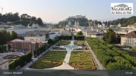 Archived image Webcam Salzburg: Mirabell Palace 07:00