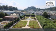 Archived image Webcam Salzburg: Mirabell Palace 10:00