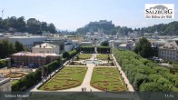 Archiv Foto Webcam Salzburg: Schloss Mirabell 10:00