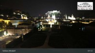 Archiv Foto Webcam Salzburg: Schloss Mirabell 00:00