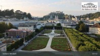Archiv Foto Webcam Salzburg: Schloss Mirabell 06:00