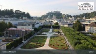 Archiv Foto Webcam Salzburg: Schloss Mirabell 07:00