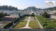 Archiv Foto Webcam Salzburg: Schloss Mirabell 08:00