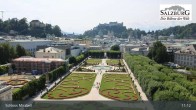 Archiv Foto Webcam Salzburg: Schloss Mirabell 10:00