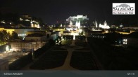 Archiv Foto Webcam Salzburg: Schloss Mirabell 00:00
