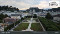 Archiv Foto Webcam Salzburg: Schloss Mirabell 06:00