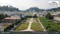 Archiv Foto Webcam Salzburg: Schloss Mirabell 08:00