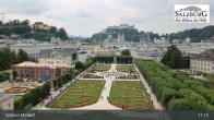 Archiv Foto Webcam Salzburg: Schloss Mirabell 10:00