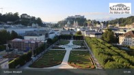 Archiv Foto Webcam Salzburg: Schloss Mirabell 07:00