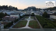 Archiv Foto Webcam Salzburg: Schloss Mirabell 04:00