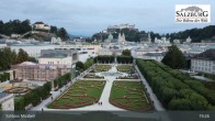 Archiv Foto Webcam Salzburg: Schloss Mirabell 18:00
