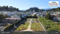 Archiv Foto Webcam Salzburg: Schloss Mirabell 08:00