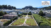 Archiv Foto Webcam Salzburg: Schloss Mirabell 10:00
